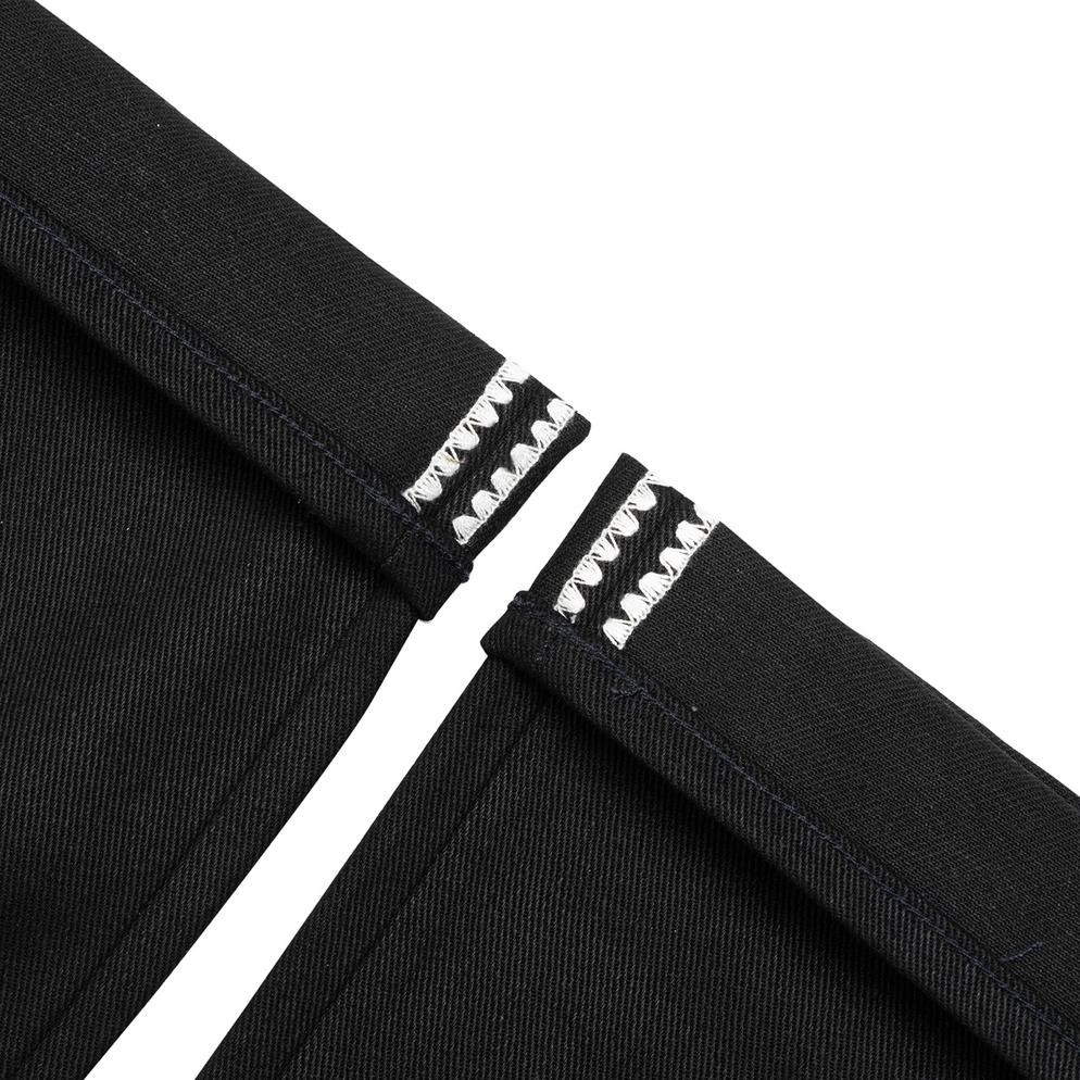 Pilih Lokal Sage Genesis Series : 14Oz Black X Black Ultimate Quality Projectile Loomed Denim As25