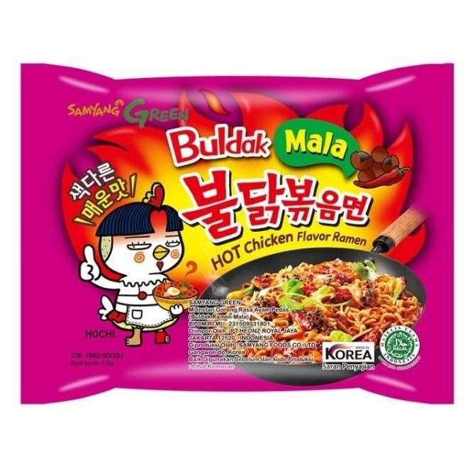 

Samyang Ramen Korea HALAL Jjajang Spicy Stew Mala Cheese Carbonara