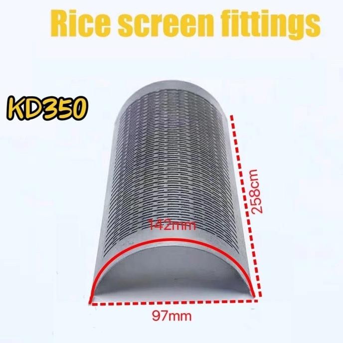 Saringan Mesin Giling Padi Rice Mill Mini Kd 350