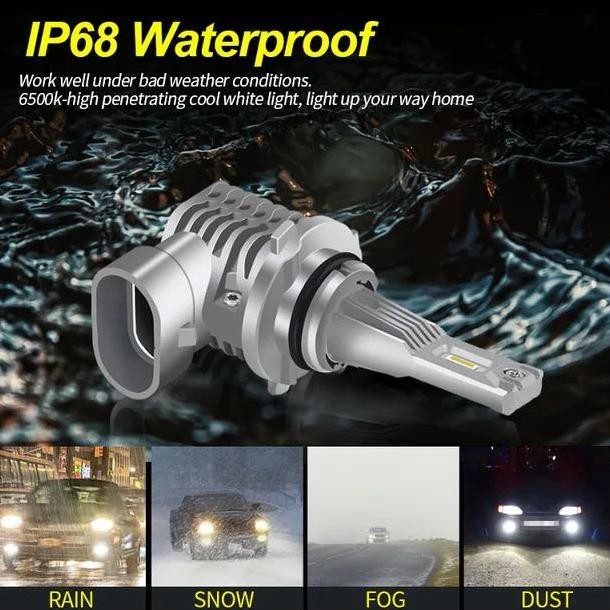 BOBLTECH Lampu Led H1 H3 8000lm T100 30W / 60W Super Bright Mobil Motor car