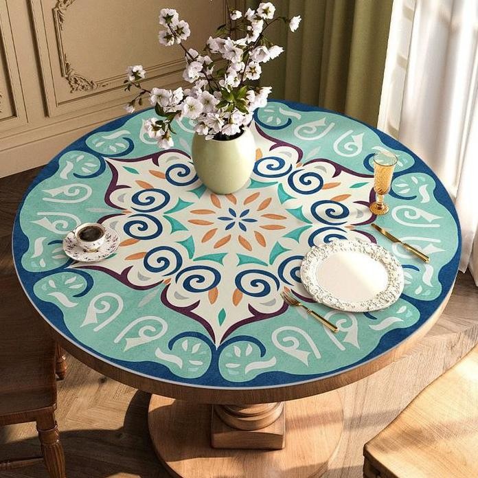 Hemat NewTaplak Meja Bundar Taplak Meja Bundar Anti Air Taplak Meja Bundar Makan Taplak Meja Bundar 