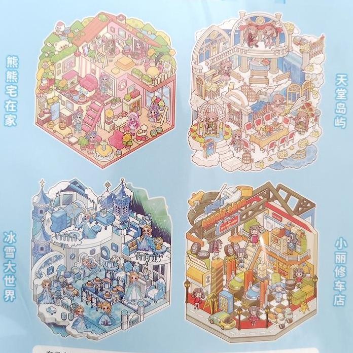 

Promo Free Pinset - Sticker 3D Princess Elsa Miniature - Stiker Dekorasi Ruangan Lucu Viral - Mainan Edukatif Anak