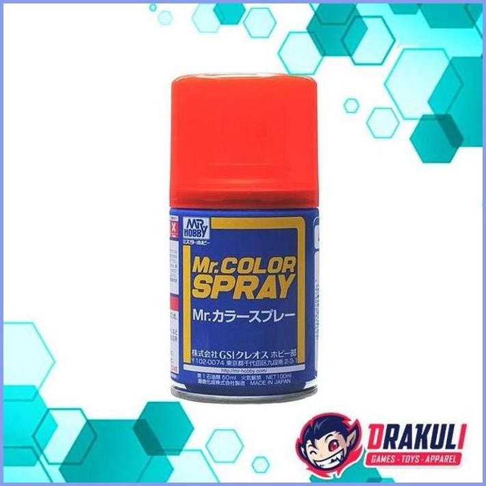 READY MR. HOBBY MR. COLOR SPRAY CLEAR RED S47 TERLARIS
