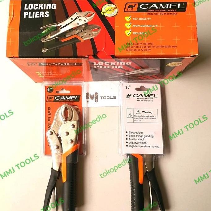Tang Buaya CAMEL Heavy Duty 10" - CAMEL Locking Plier Heavy Duty 10"