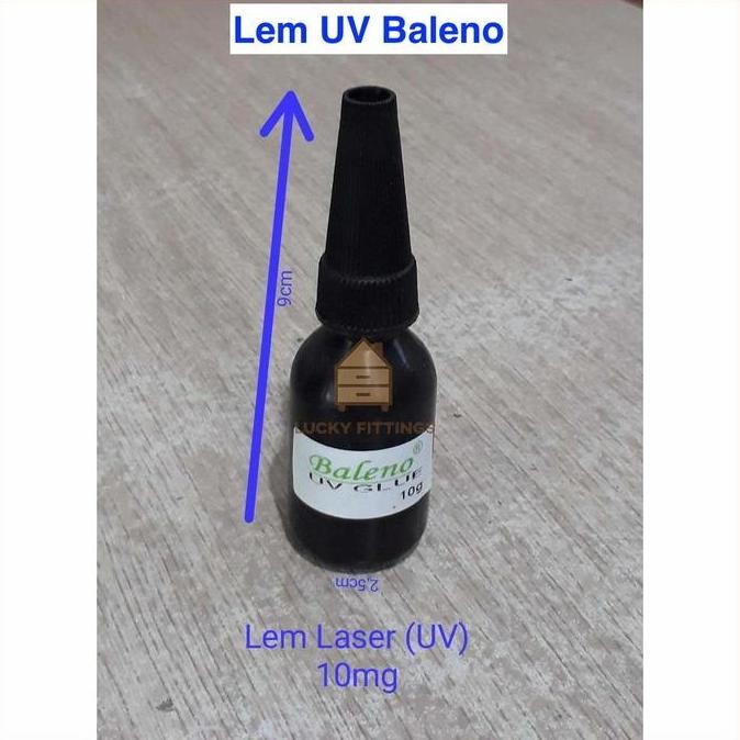 Promo Lem UV Glue Laser Kaca Tatakan Besi Pen Iklan Paku 10 g Meja Kaki COD