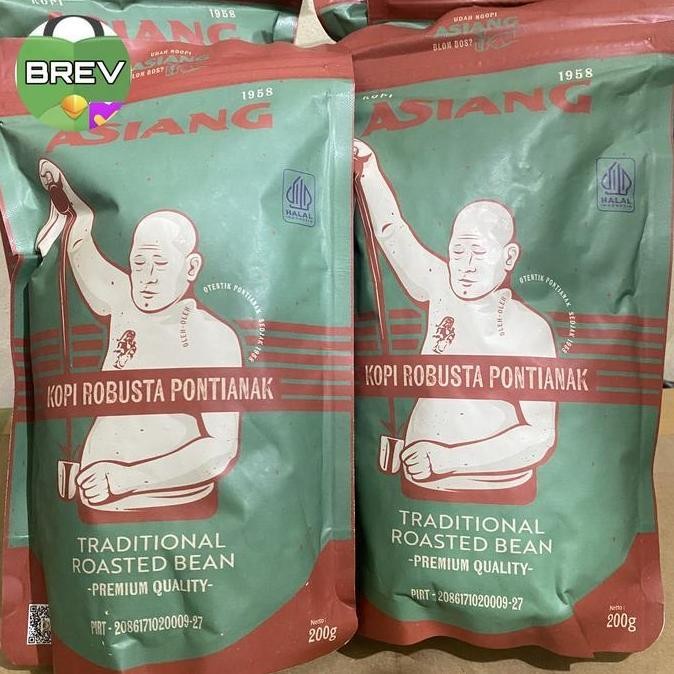 

BIJI KOPI WARKOP ASIANG KHAS PONTIANAK KOPI ASIANG KOPI LEGENDARIS KHUNTIEN KOPI ROBUSTA TS