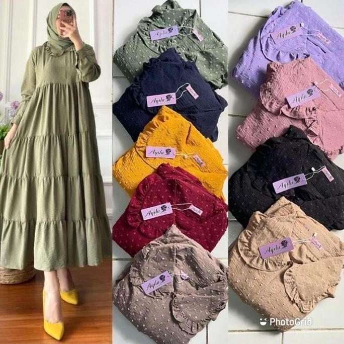 Df252>> Zulfa Midi Dress Clothesproject