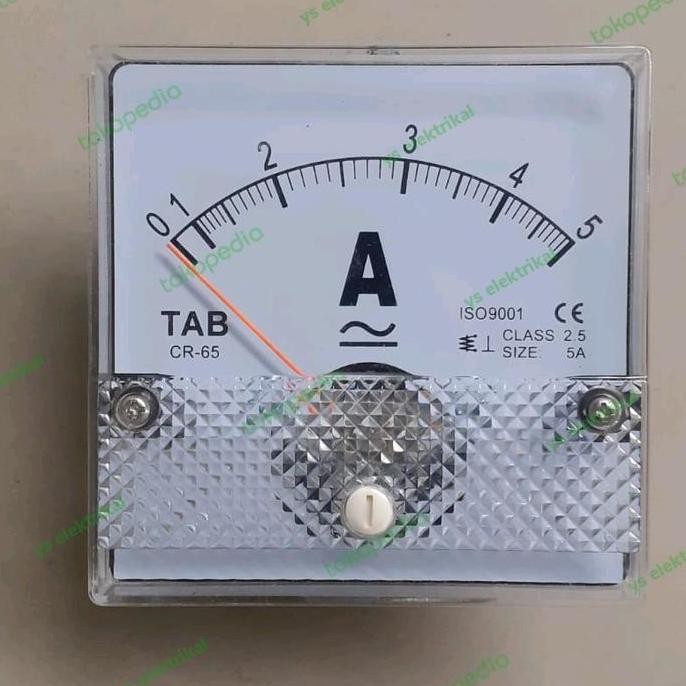 Ampere Meter Analog AC/DC CR-65 5A Amper