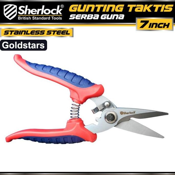 

Gunting Taktis 7 inch Sherlock Gunting Serba Guna