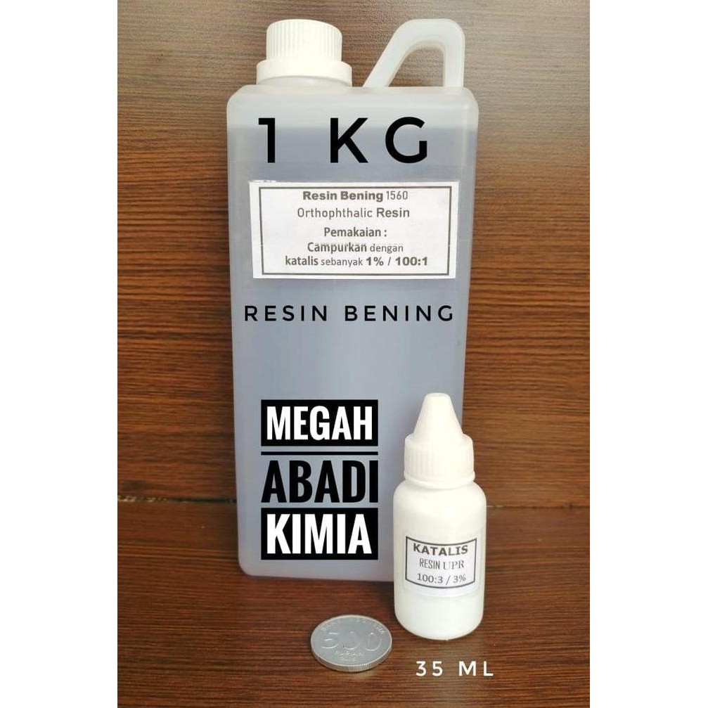 

Resin Bening 1560 Carbon Fiber 1 Kg + Katalis 35 Ml Kualitas Terbaik Harga Termurah