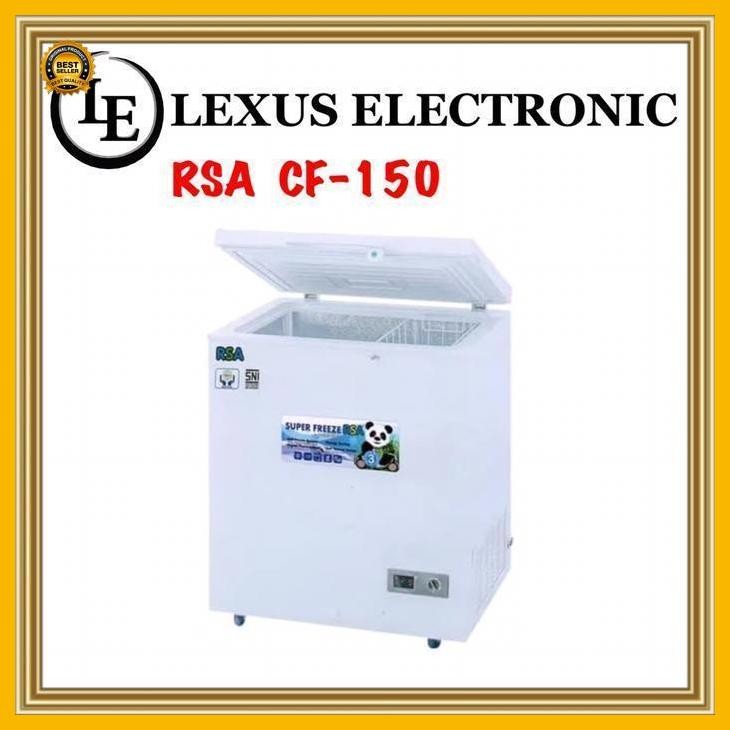 (Ready) Cf-150 | Cf150 | Chest Freezer 150 Liter | Chest Freezer Rsa Bestseller