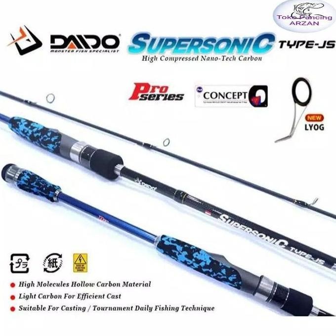 Set Pancing Laut Maguro dan Joran Daido 180 CM Bonus Tas