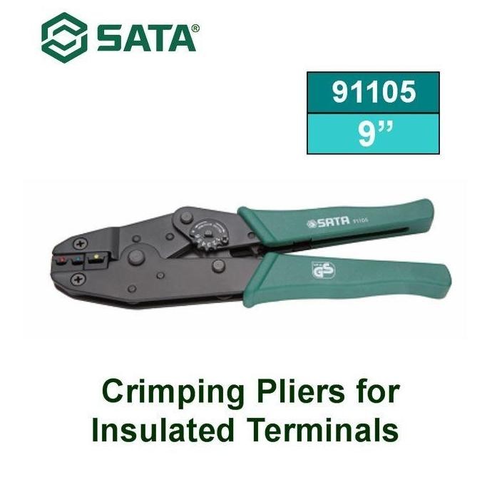 TANG CRIMPING 91105 HEAVY DUTY CRIMPING TOOL 9" SATA