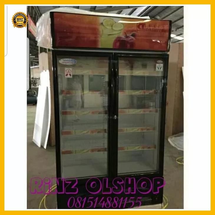 (Termurah) Showcase 2 Pintu Daimitsu Disc 5900 Chiller Bestseller