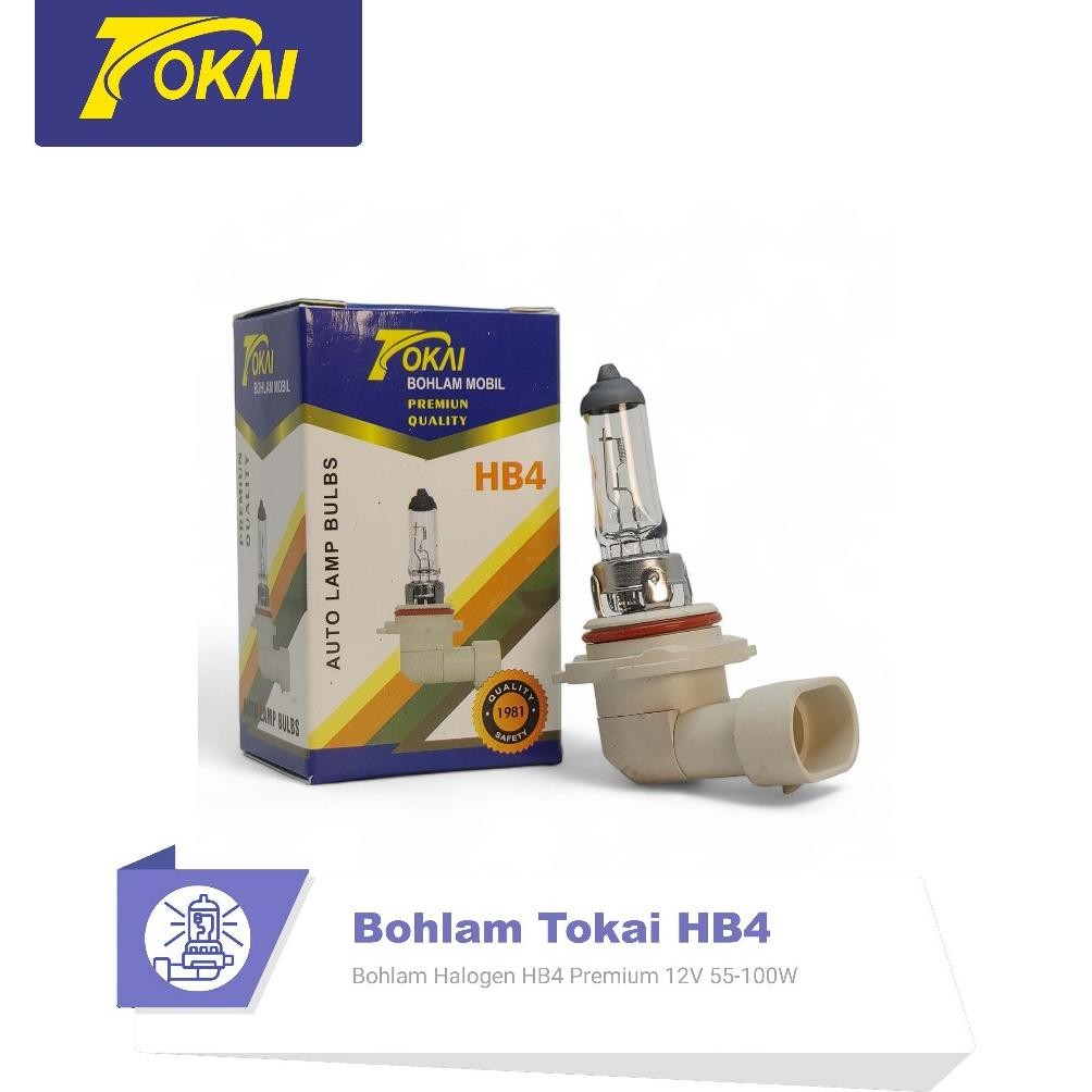 Bohlam Halogen Motor/Mobil Hb4 12 Volt Watt/100 Watt Tokai