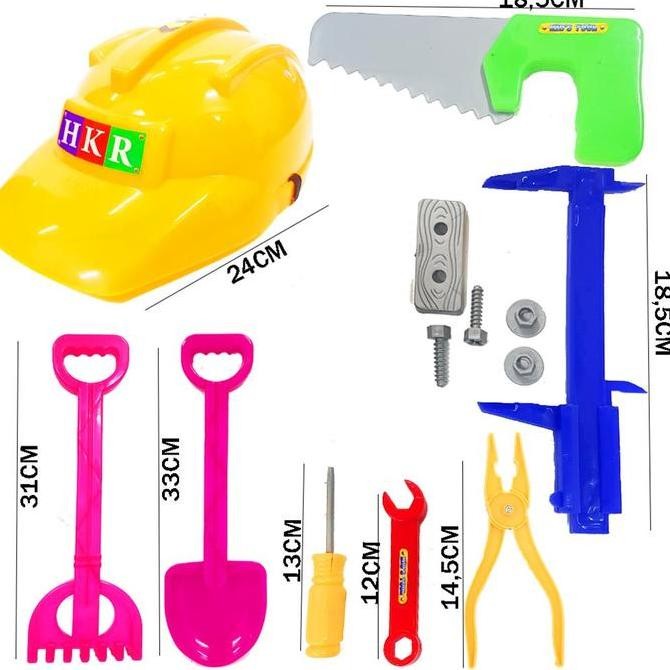 Mainan Troli Peralatan Jumbo/ Trolley Tool Set Jumbo/Gerobak Jumbo