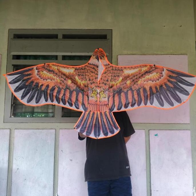 1.2/1.7 M LAYANGAN ELANG Jumbo mainan layang layang Anak ke layangan layanglayang naga Layangan moti