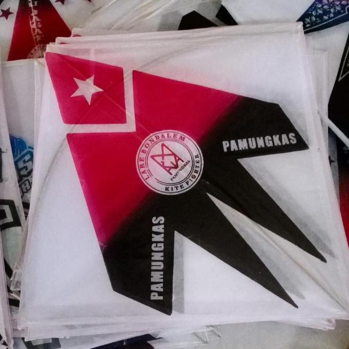 layangan Sukhoi standar isi 50pcs ukuran 57 arku sedang,keras