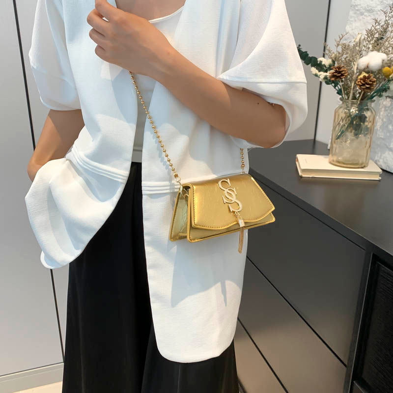 Simple Letter Small Square Bag