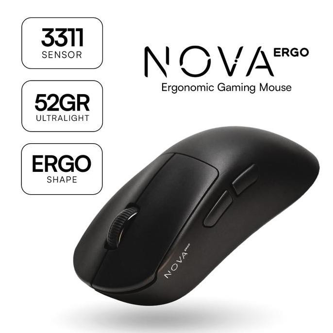 Nova Ergo Ergonomic Wireless Gaming Mouse By Allshop
