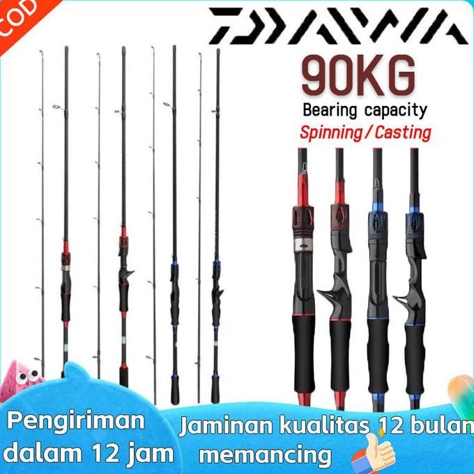 Daiwa Joran Pancing Spinning Joran Casting Joran Reel 165cm-270cm