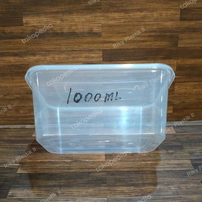 Thinwall 1000ml persegi panjang