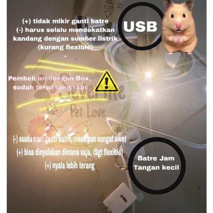 Sale Kandang Hamster Kotak | Kandang Hamster Akrilik | Box Hamster Kandang Reptil Gecko Landak | Kan