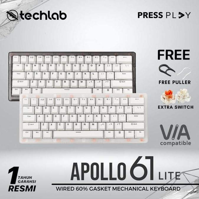 Press Play APOLLO61 / APOLLO 61 LITE 60% Mechanical Keyboard
