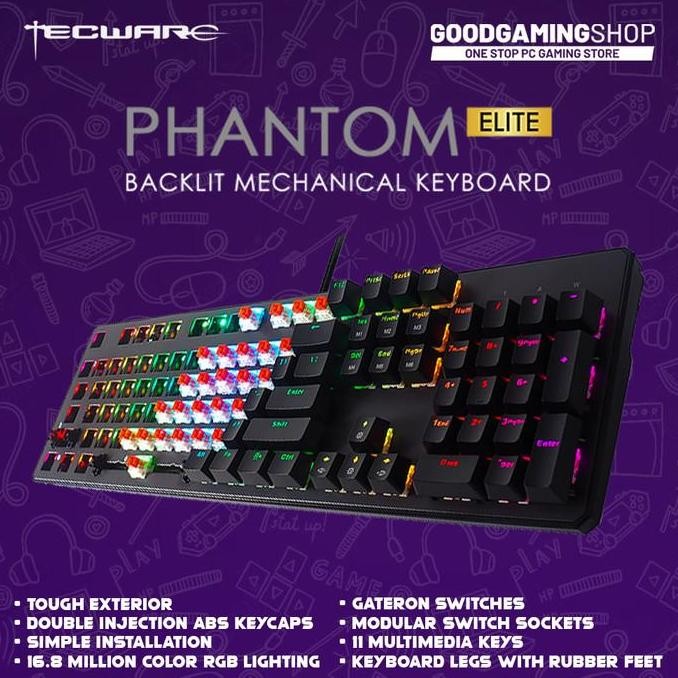 Tecware Phantom Elite 104 - Gaming Keyboard