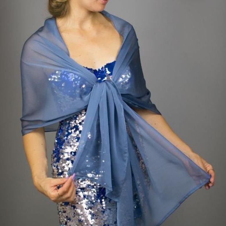 Original Shawl Organza Kain Organza Syall Organza Aksesoris Pesta An-45