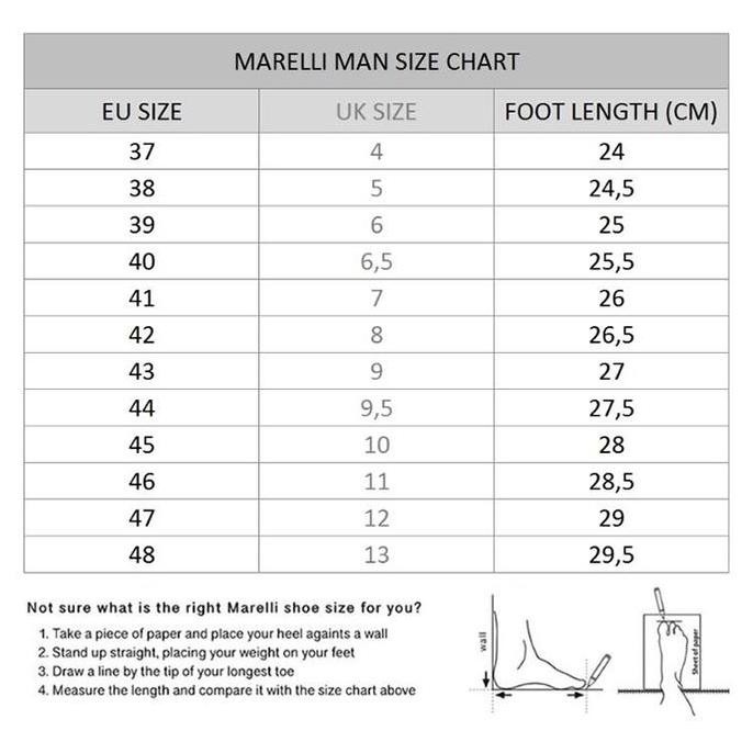 Marelli Sepatu Pantofel Formal Pria Kantor Black  Kulit Asli - Lv 078