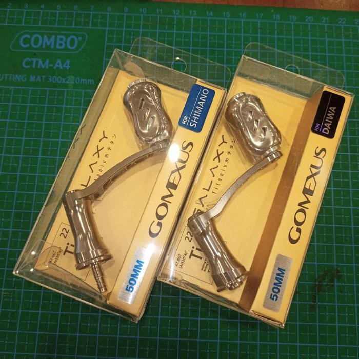 Cod - Handle Gomexus With T22 Knob Untuk Reel Spinning Daiwa Shimano Bestseller