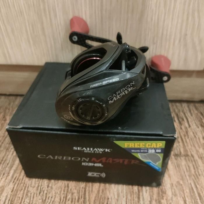 Cod - Reel Pancing Bc Seahawk Carbon Master 103 Hsl Bestseller