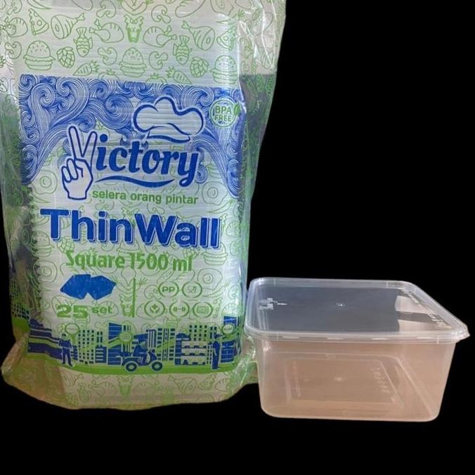 Thinwall Freshware 1500 SQ / THINWALL KOTAK 1500ML