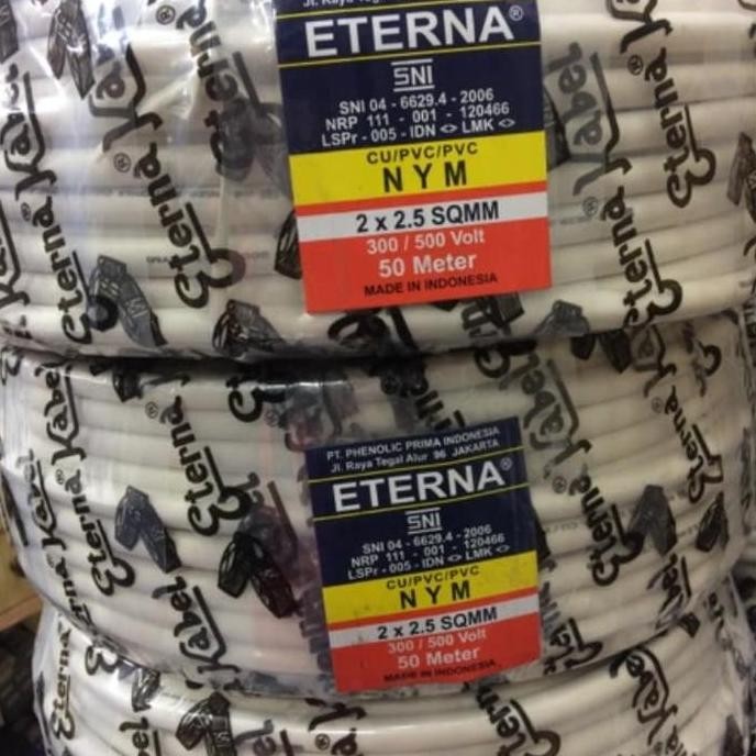 Promo Kabel Eterna NYM 2x2.5 Eterna JNE / NYM 2x2,5 Eterna COD