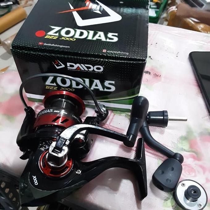 Rel Rell Daido Zodias 2000 Gulungan Pancing Katrol Pancing Murah