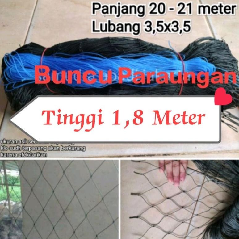 Jaring kebun pagar rumah ranjau kebun tinggi 1,9m x 22 meter jaring ayam pagar ayam