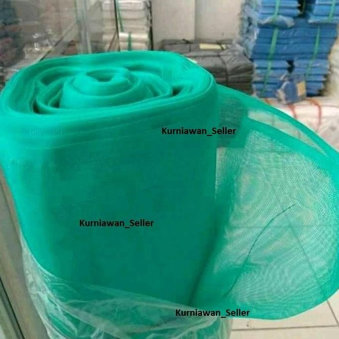 InsectNet / ScreeNet 1 Roll Panjang 50 Meter / Jaring Kasa Hijau - Jaring Nyamuk - Kelambu - Jaring 