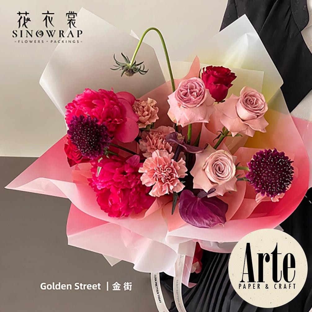 

Cod 20 Lembar Cellophane Candy Gradient Glossy Sinowrap Ori Kertas Buket Bunga Korean Waterproof Flower Wrapping Paper Calor Kado Arte Grosir Florist Supply Jakarta Bekasi P.Tgll Edf-62