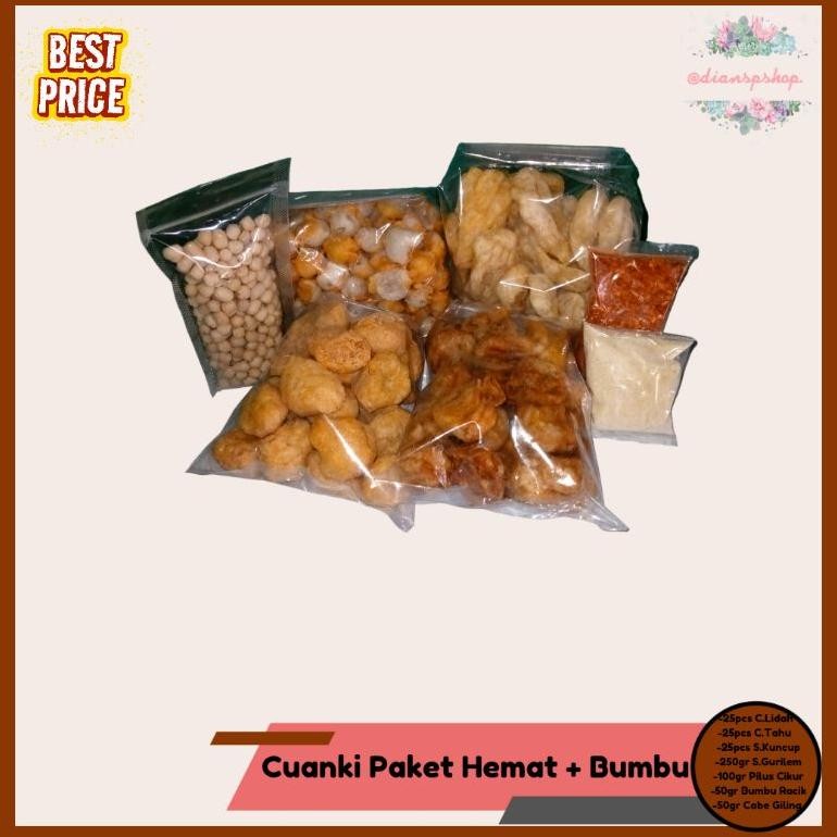 

TERLARIS Cuanki Paket Hemat 7 Produk + Bumbu Lengkap Siap kirim