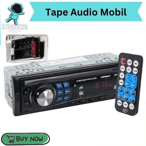 Promo Tip Mobil Layar Sentuh? Taffware Tape Audio Mobil MP3 Player Bluetooth Wireless ISO Plug - MP3