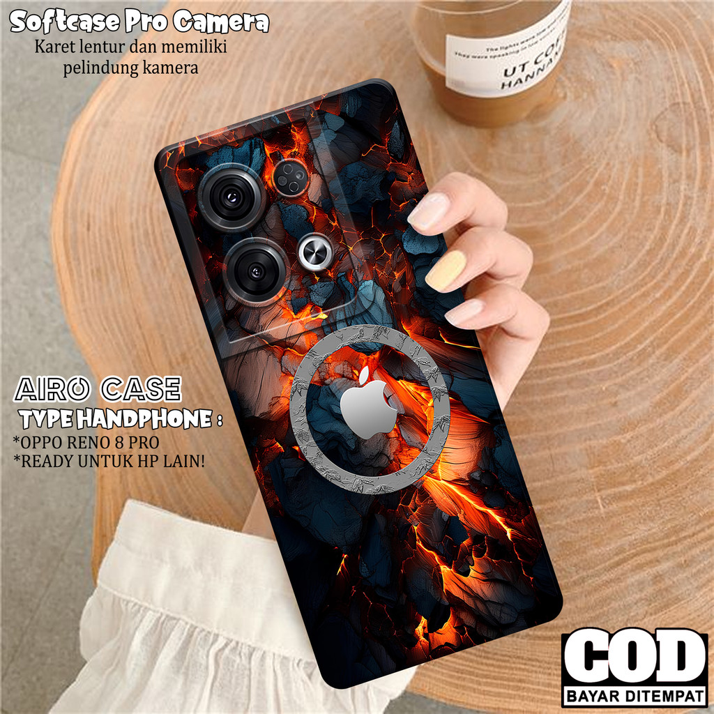 Case Oppo Reno 8 pro Terbaru - Softcase Oppo Reno 8 pro - Fashion Case BRANDED - Casing Oppo Reno 8 