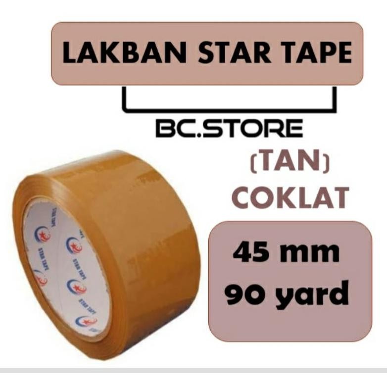 

LAKBAN 1 DUS BENING 90 YARD BC X 45MM 2INCH LENGKET STAR TAPE KUALITAS TERBAIK MURAH lakban isolasi selotip tapeperekat pengikatpelengket lakbanmurah lakbanopp lakbankualitasterbaik perlengkapankantor