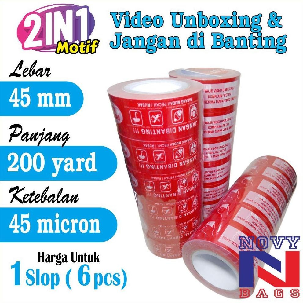 

PROMO SPESIAL Lakban Fragile 200 yard FRAGILE VIDEO UNBOXING JANGAN DIBANTING