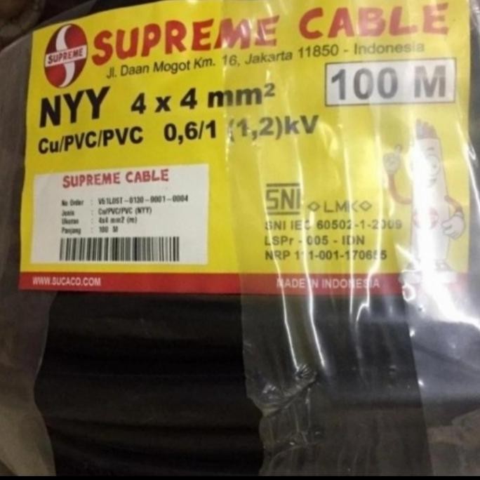 Promo Kabel NYY 4x4 SUPREME 50 METER./ NYY 4x4 Supreme 50 meter. COD
