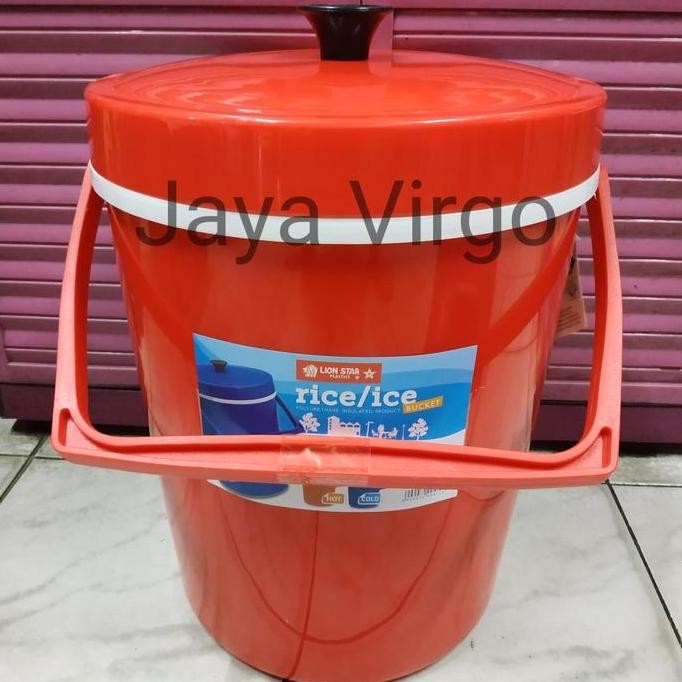 Rice bucket 20L / ice bucket / termos nasi / termos es batu LION STAR