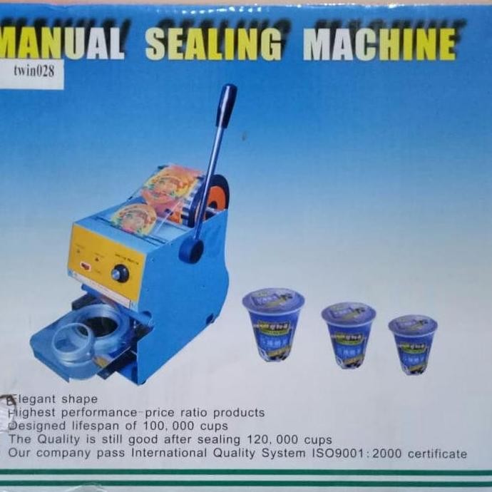 NEW NEW Arrival... ETON ET D66 - Cup Sealing Cup Sealer khusus Gelas Aqua.