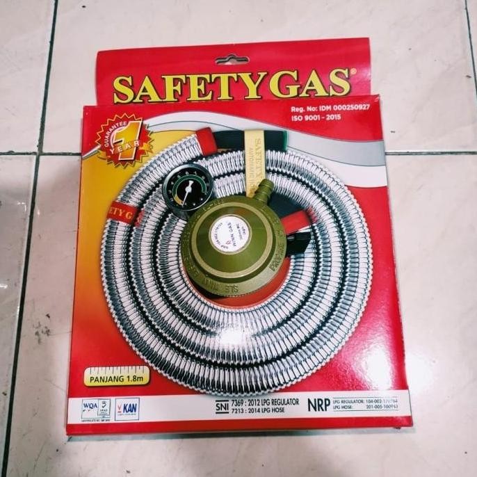 TERMURAH - Regulator winn gas SLE 888 paket selang safety