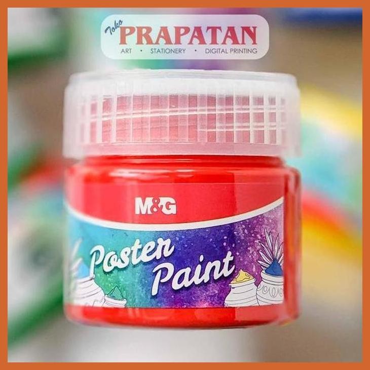 

(ATK) M&G POSTER COLOR 30ML APL976Q | CAT POSTER ALAT TULIS LUKIS SEKOLAH KULIAH GAMBAR KANTOR