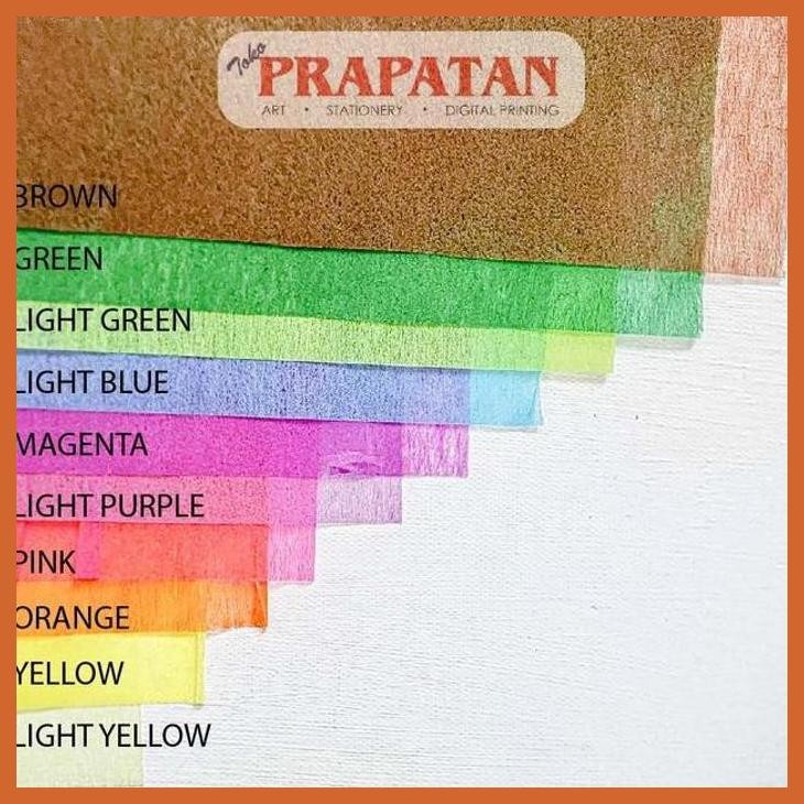 

(ATK) V-TEC KERTAS BUNGA 50X70CM | COTTON PAPER | KERTAS TISU | FLOWER WRAP ALAT TULIS LUKIS SEKOLAH KULIAH GAMBAR KANTOR